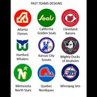 Nhl Team Past   Present - Individual 1 1 2 Inch Magnets - Choose From List