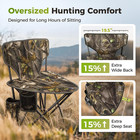 Tripod Hunting Chair For Blinds For Hunting Camping Fishing   2 Pack Hunting Bli