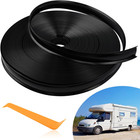100ft Uv Resistant Vinyl Corner Molding 1 Rv Trim Molding Insert Black