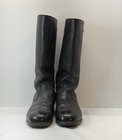 Vintage Soviet Russian Soldier Boots Sapogi Kersey Classic Kirza Army 28 Ussr