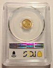 1854 Liberty Head Gold  1 Pcgs Au58 One Dollar Type 1 About Uncirculated 