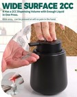 Bosilunlife Black Lotion Dispenser - 12oz Ceramic Soap Black-liquid Pump 