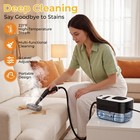 High Pressure Steam Cleaner  Handheld Multi-purpose Steam Cleaning Machine