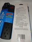 2-pack Power Strip Surge Protector  6ft Long Extension Cord 6-outlet