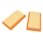 2 Pack 0j8478 Air Filter Replace Generac 0j8478s Fits Generac Rectangle 14kw - 2