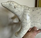Vintage Jan Hurd Wa Nw Pottery Hand Built Polar Bear