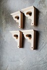 Dollhouse Wood Corbels Extra Large 1 12 Scale Miniatures 4 Pcs Victorian Hw7028