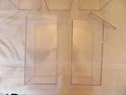 Lot Of 13 Used Plastic Beanie Baby Display Cases