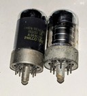 2- Vintage Tested Good Philco 7a8 Radio Amplifier Tv Guitar Loktal Vacuum Tube