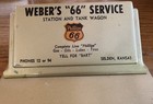 Rare Vintage Phillips 66 Gas Station Advertising Clipboard 9    X 5 1 2    Co-op