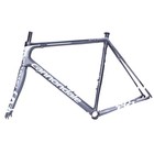 Cannondale Supersix Evo Carbon Rim Brake Frame And Fork 58cm Grey white Used