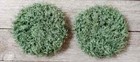 Crochet Handmade Kitchen Reusable Dish Scrubbies Sponge Green Tea 3 Inch Set