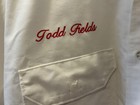 Vtg Texaco Nascar Pit Crew Uniform Shirt - Signed Dale Jarret -   Todd Fields  L