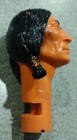 1960 s-70 s Auth orig Marx Johnny West Chief Cherokee Head More Orange Version