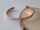 Pure Raw Genuine Copper Cuff Bracelet Blanks 1 4  Wide Smooth Plain Diy Bracelet