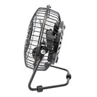 Mainstays 5 71 Inch Black Personal Desk Fan With Usb Cord  Tilt Mechanism 