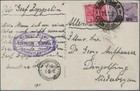 Graf Zeppelin Flight Cover Sao Paulo Brazil To Friedrichshafen Germany 1931 Rppc