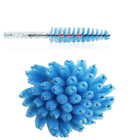 Glitter Spoolies Eyelash Brush Mascara Wands  Crystal Blue - 100pcs   100pcs