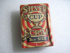 Vintage Silver Cup Scrap Tobacco Paper Package The Bloch Bros Wheeling Wv