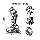 Modern Abstract Metal Wall Art-minimalist Line Sculpture For Bedroom living R   