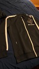 Palm Angels Black Tracksuit Full Zip Jacket   Pants Men   s M