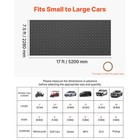 Uimoso Garage Floor Mat 7 5x17 Ft Pvc Diamond Pattern Non-slip Easy To Clean