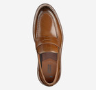 Johnston   Murphy Upton Penny Loafer Shoe Men s Tan Full Grain Width M Authentic