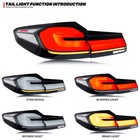 Led Tail Lights For Bmw G30 M5 F90 5 Series 2017-2020 Sequential Grey Rear Lamps