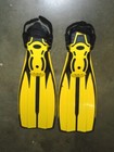 Cressi Sub Pro Light Lightweight Open Heel Fins Scuba Diving Snorkeling Xl - Yel