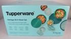 Tupperware Heritage All-in Bowl Set Teal Green 30 Piece Set  bases   Lids  New