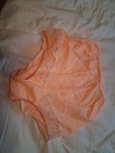 Vintage Nylon Granny Lacey L Panties 3 Pair Lot Size 10