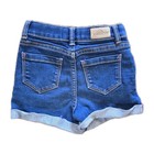 Jordache Denim Floral Embroidered Toddler Shorts 4t Rolled Hem