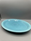 Vintage Fiestaware Hlc Oval Serving Platter Dish Turquoise 12 5  Mid Century