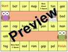 Short Vowel Games Literacy Center Educational Phonics Learning Resource Activity