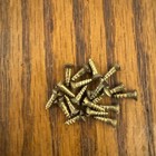 Wood Screws  1 X 1 4    Head Oval Slotted Solid Brass 20 Pk Free Shipp