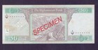 Afghanistan 50 Afghanis  Sh 1387   2008  Specimen  Unc