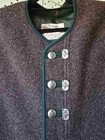 Traunsee Trachtenwolle Vest Sweater traditional Alpaca Vest Size 48