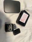 Vintage Harley Davidson Hog Head  Cigarette Lighter In Tin Box
