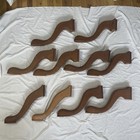 Lot Of 10 Kittinger Mahogany Unfinished Table Legs 1970s-80s Rare Bulk Free Ship
