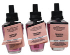 Bath   Body Works Tropical Cherry Wallflowers Plug In Refill Bulb Lot Of 3 New
