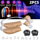 1 Pair Of Digital Hearing Aid Severe Loss Rechargeable Invisible Bte Ear Aids Us