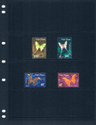  4 50 Scott Value - 1998 Vietnam Moths Butterflies Asian Scarcer Cv Mnh Nh Umm