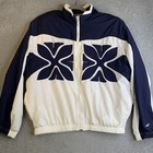 Vintage 1980s Head Track Suit Womens Size M  Geometric Jacket Pants Quilted