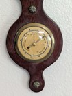 Vintage Western German Banjo Style Wall Weather Station Barometer   Thermometer 