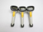 Lot Of 3 Symbol Ls2208 Handheld Barcode Scanners With Cables - Tested   Working