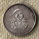 Nola Mardi Gras Doubloon Shufflers Carnival Club 1971 Poooof    999 Silver Round