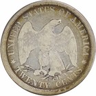 1875-cc Twenty Cent Silver Piece Vg Uncertified  934