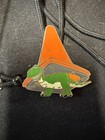 Vintage Disney Cast Exclusive Bolo Lanyard Toy Story 2 Rex Traffic Cone W Extras