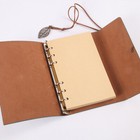 Classic Leather Cover Notebook Vintage Blank Journal Retro Writing Diary Bound