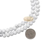Muslim Tasbih Large White Arabic Engraved Allah Muhammad Beads Plastic 99ct 10mm